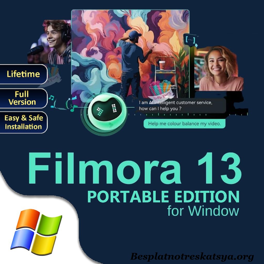 Wondershare Filmora 13 Crack (Portable)