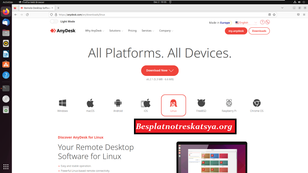 AnyDesk Linux