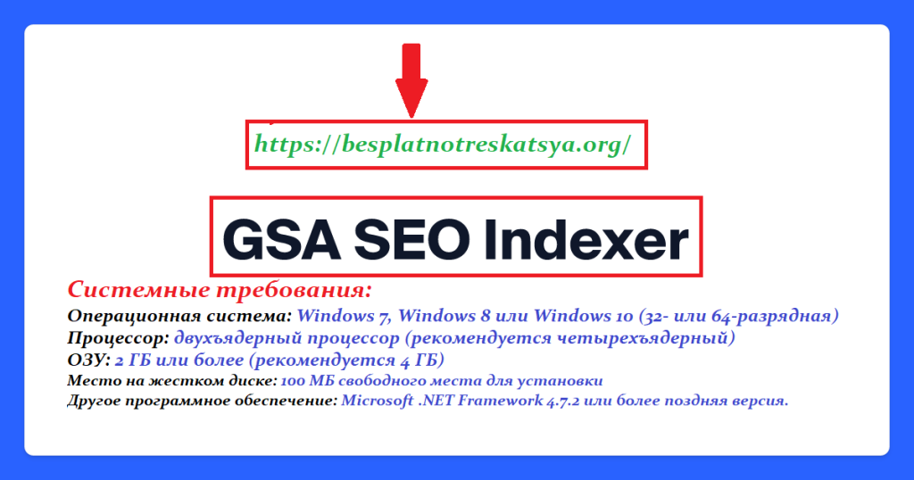 GSA SEO Indexer Download